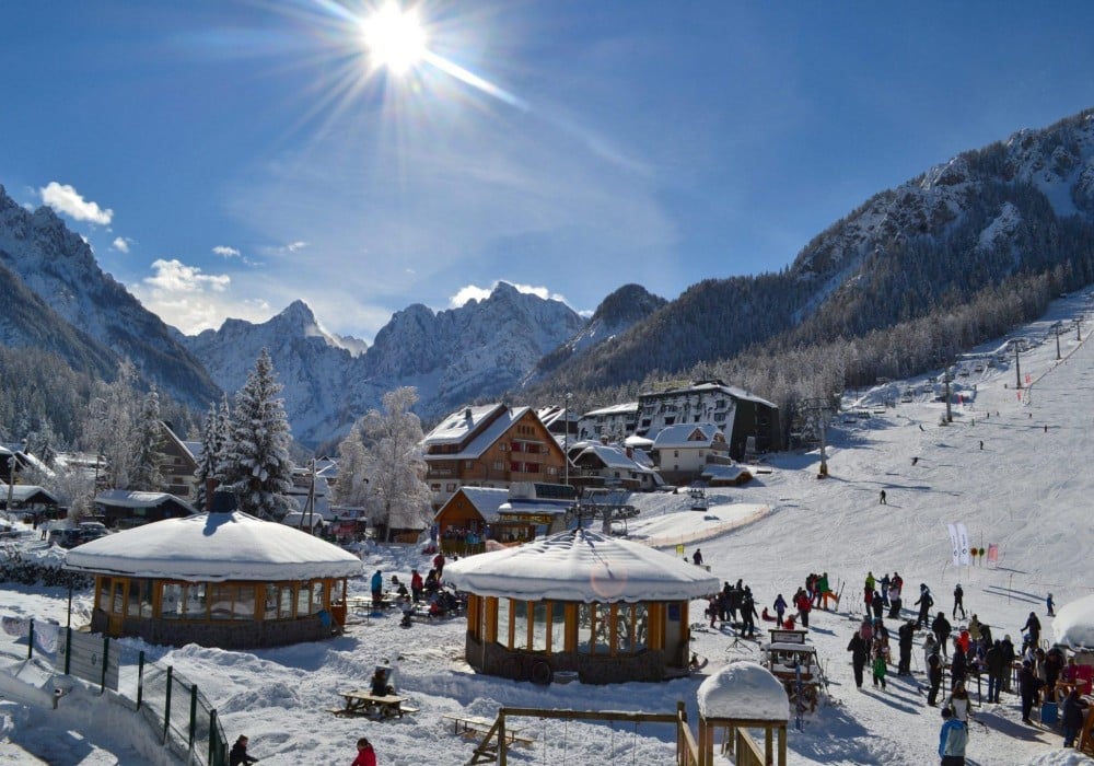 Kranjska Gora ski resort Slovenia