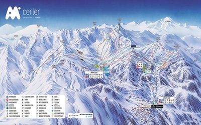 Cerler Ski Trail Map