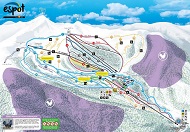 Espot Ski Trail Map 