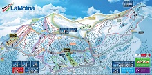 La Molina Ski Trail Map