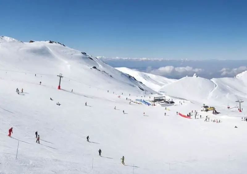 Sierra Nevada ski resort Spain.