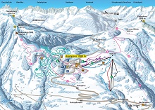 Jaunpass-Boltigen Ski Trail Map