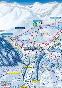 Riederalp map