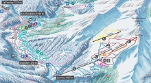 Evolene Ski Trail Map