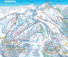 Arosa Ski Trail Map