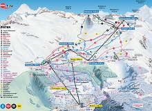 Belalp-Blatten Ski Trail Map
