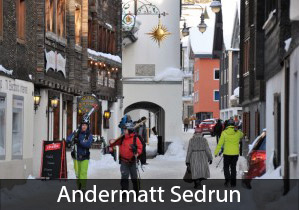 Andermatt Sedrun: 3rd best overall rated ski resort in Switzerland