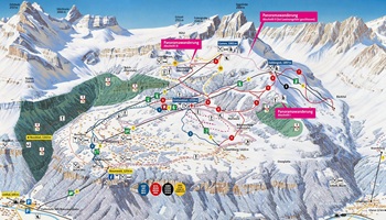 Braunwald Ski Trail Map