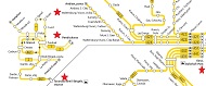  Brigels & Waltensburg Bus Route Map 