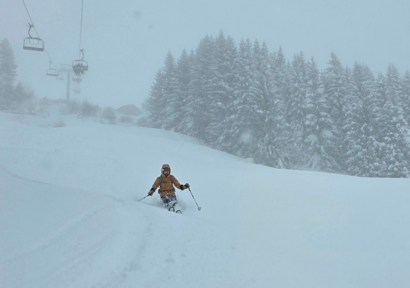 Brigels storm riding