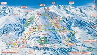 Brigels Ski Trail Map