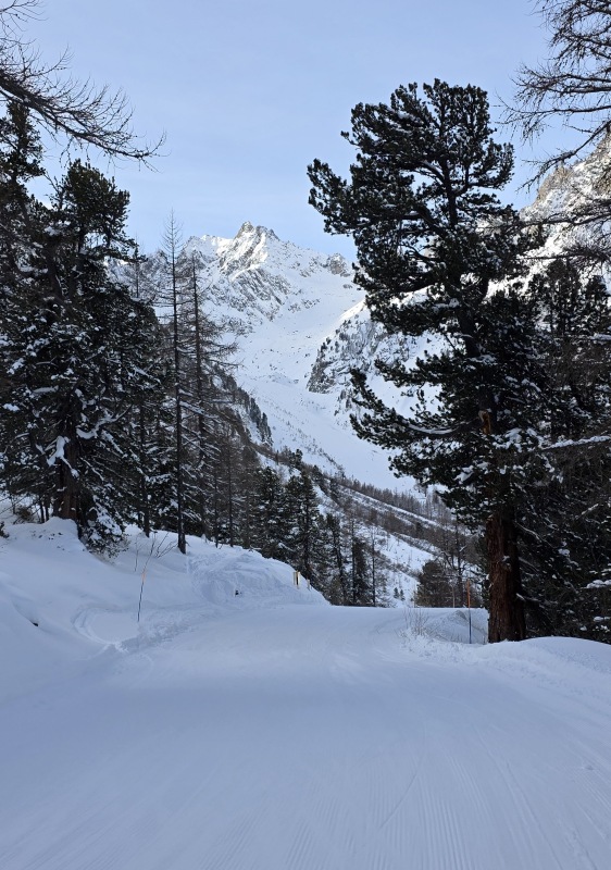 Champex Lac piste