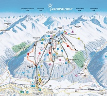 Jakobshorn Ski Trail Map 