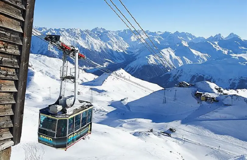 Klosters ski resort, Switzerland