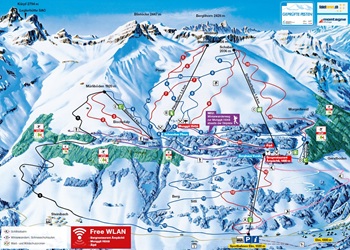 Elm Ski Trail Map