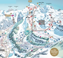 Titlis Ski Trail Map