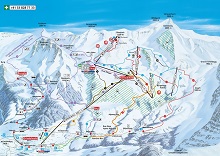  Grindelwald First Ski Trail Map