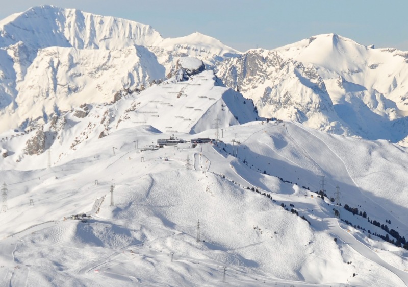 La Tzoumaz-Savoleyres ski resort is part of the 4 Vallees in Switzerland