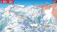 Laax Ski Trail Map