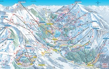 Lenzerheide Ski Trail Map