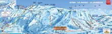  Leysin Ski Trail Map