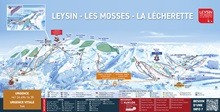  Leysin Ski Trail Map