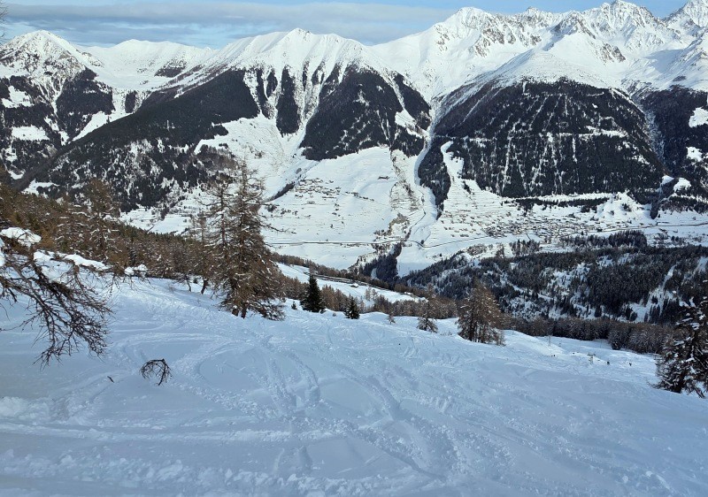 Vichères - Liddes ski resort, part of Pays du St Bernard in Switzerland