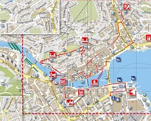Lucerne - Luzern City Map