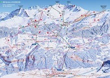  Meiringen Hasliberg Ski Trail Map