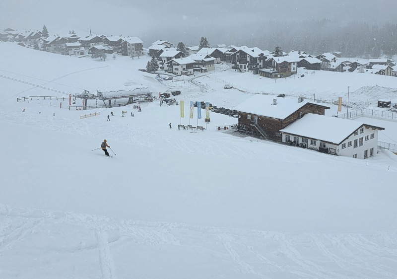 Misanenga village - the highest base in the ski resort