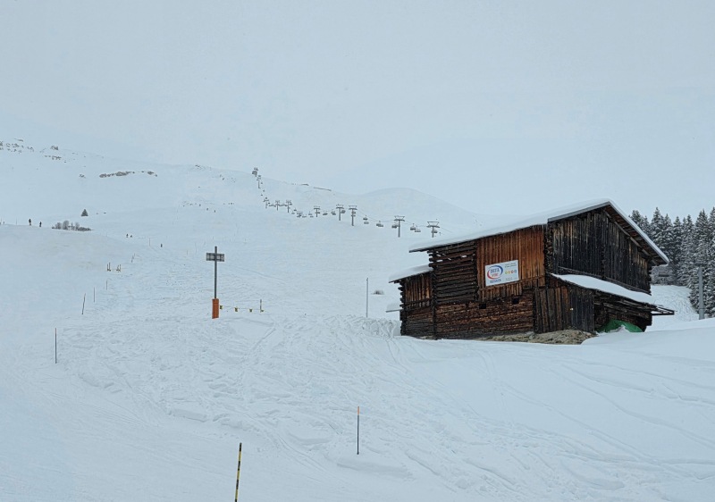 Piz Sezner ski terrain