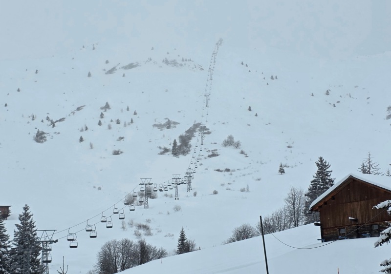 Wali-Stein triple chair serves the best off-piste ski terrain