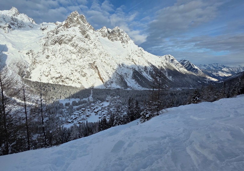 La Fouly ski resort, Pays du St Bernard, Switzerland
