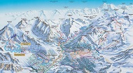 Saas Fee Ski Resorts Map