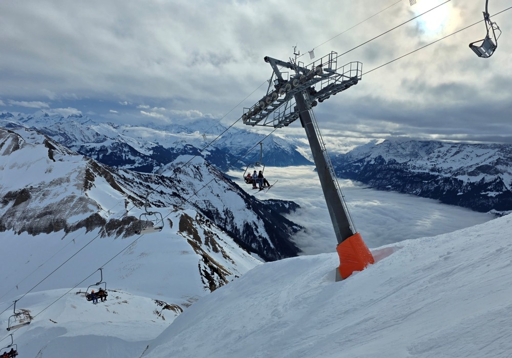 Eisee chairlift at Sorenberg ski resort