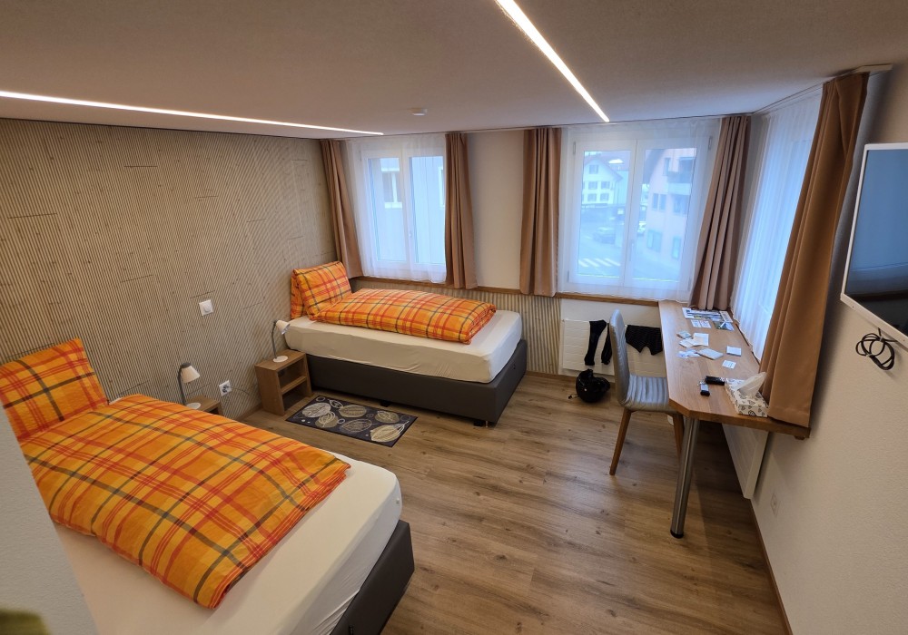 Room at Gastehaus Engel in the village of Hasle
