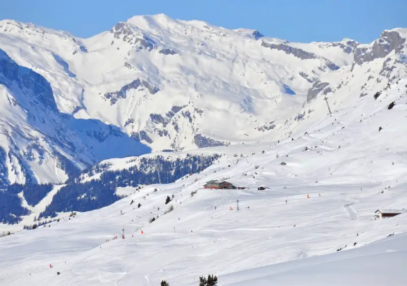 St Luc Chandolin ski resort Switzerland