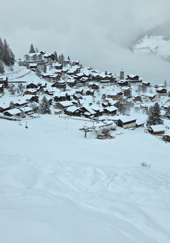 Freeride route exit 