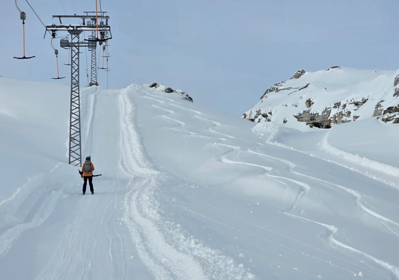 Dachberg T-bar & fresh tracks