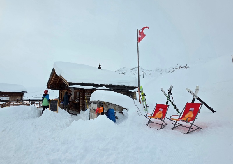 Dachberghütte at Vals ski resort