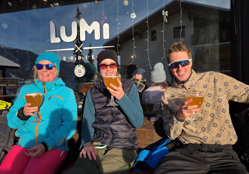 Lumi bar for apres beers