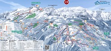 Villars-Gryon-Les Diablerets Ski Trail Map