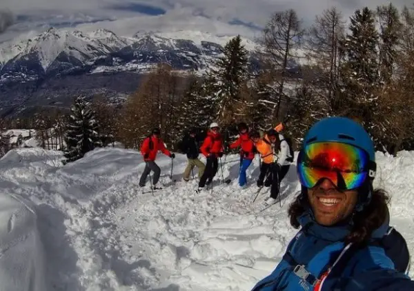 Ski Lessons, Instruction & Off piste Freeride Skiing Tours Arolla - Evolene