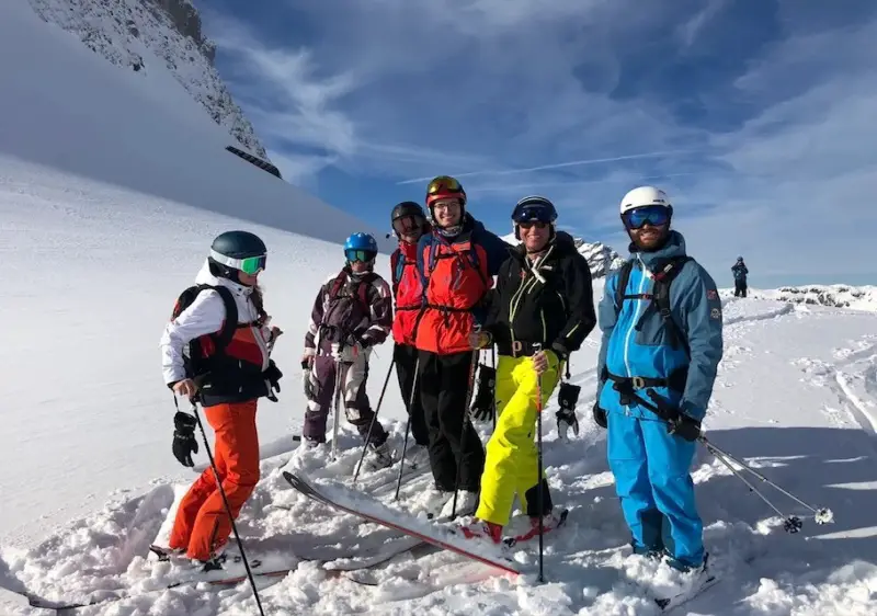 Creme de la Creme Innsbruck Ski Tour, skiing powder