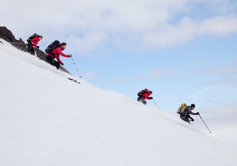 Alpine Ski Touring in Landmannalaugar