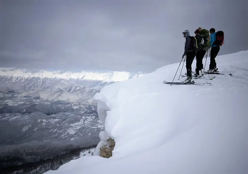 Georgia ski touring  skitouring, freeride, backcountry skiing