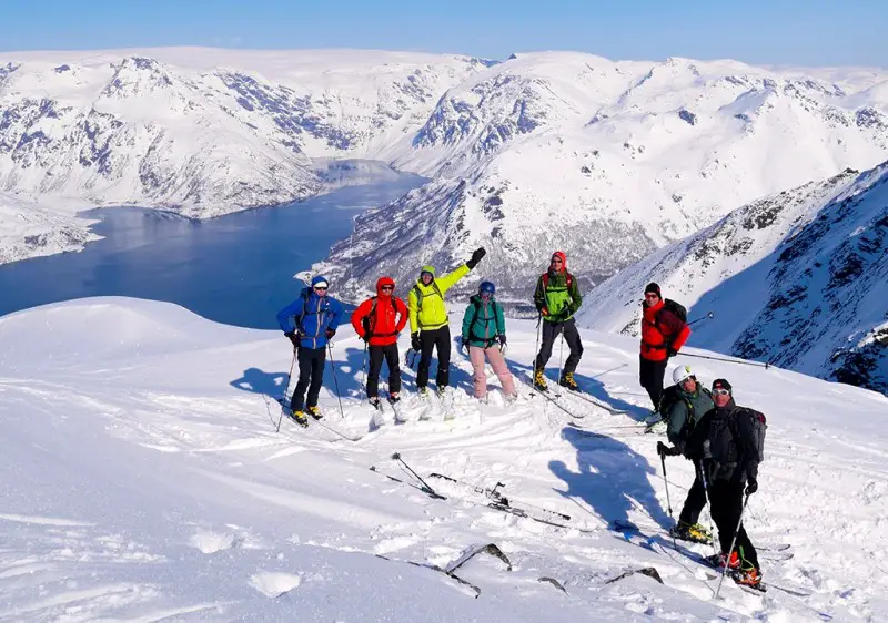 Ski Touring the Alps of the Finnmark