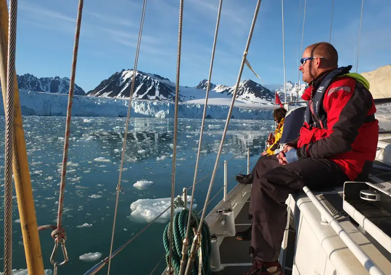 Greenland Ski & Sail Boat-based touring