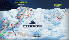 Ejder 3200 Ski Trail Map