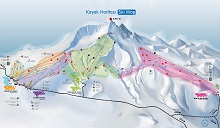  Erciyes Ski Trail Map